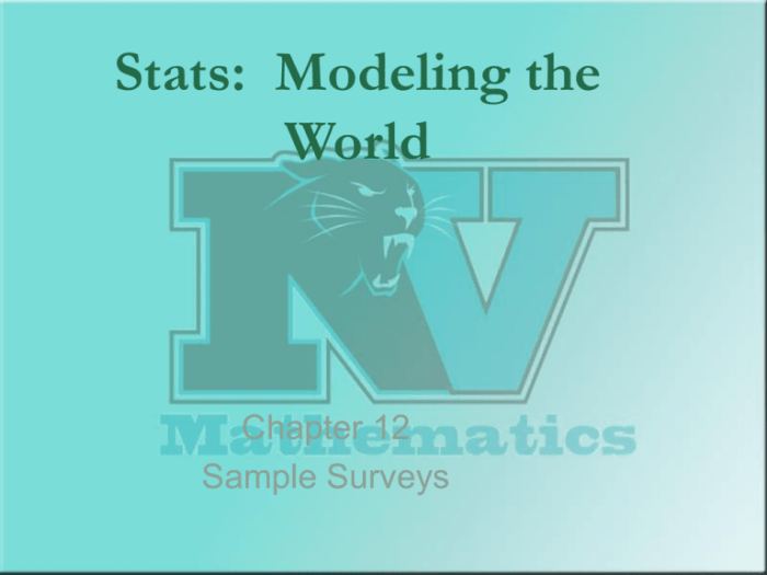 Stats modeling the world answers