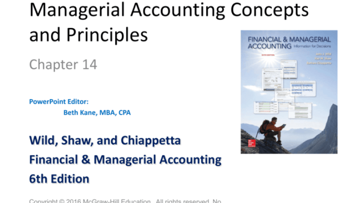 Horngren's financial & managerial accounting 6th edition