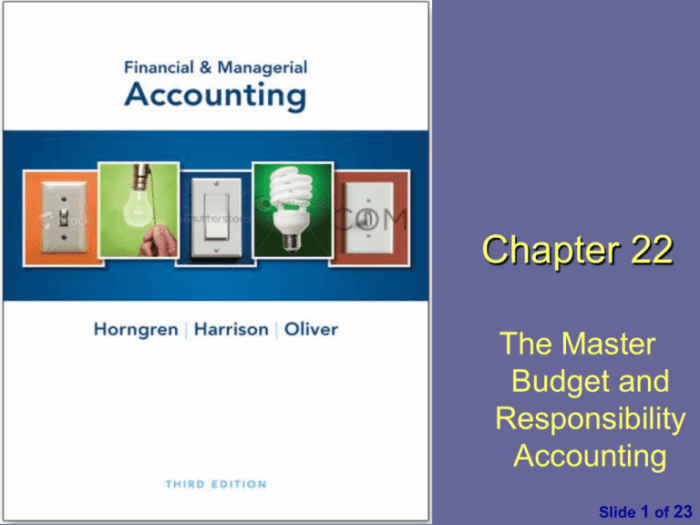 Horngren's financial & managerial accounting 6th edition