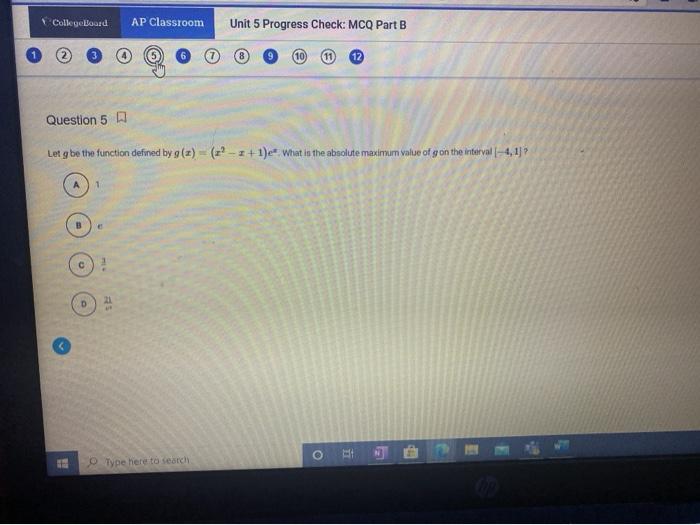 Ap physics 1 unit 5 progress check mcq part a