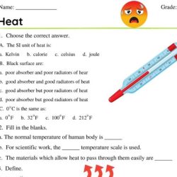 Temperature heat and expansion worksheet answer key